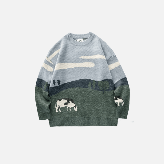 Sweat Grassland Autumn