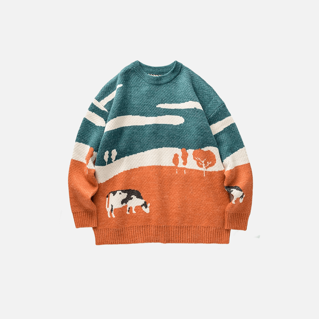 Sweat Grassland Autumn