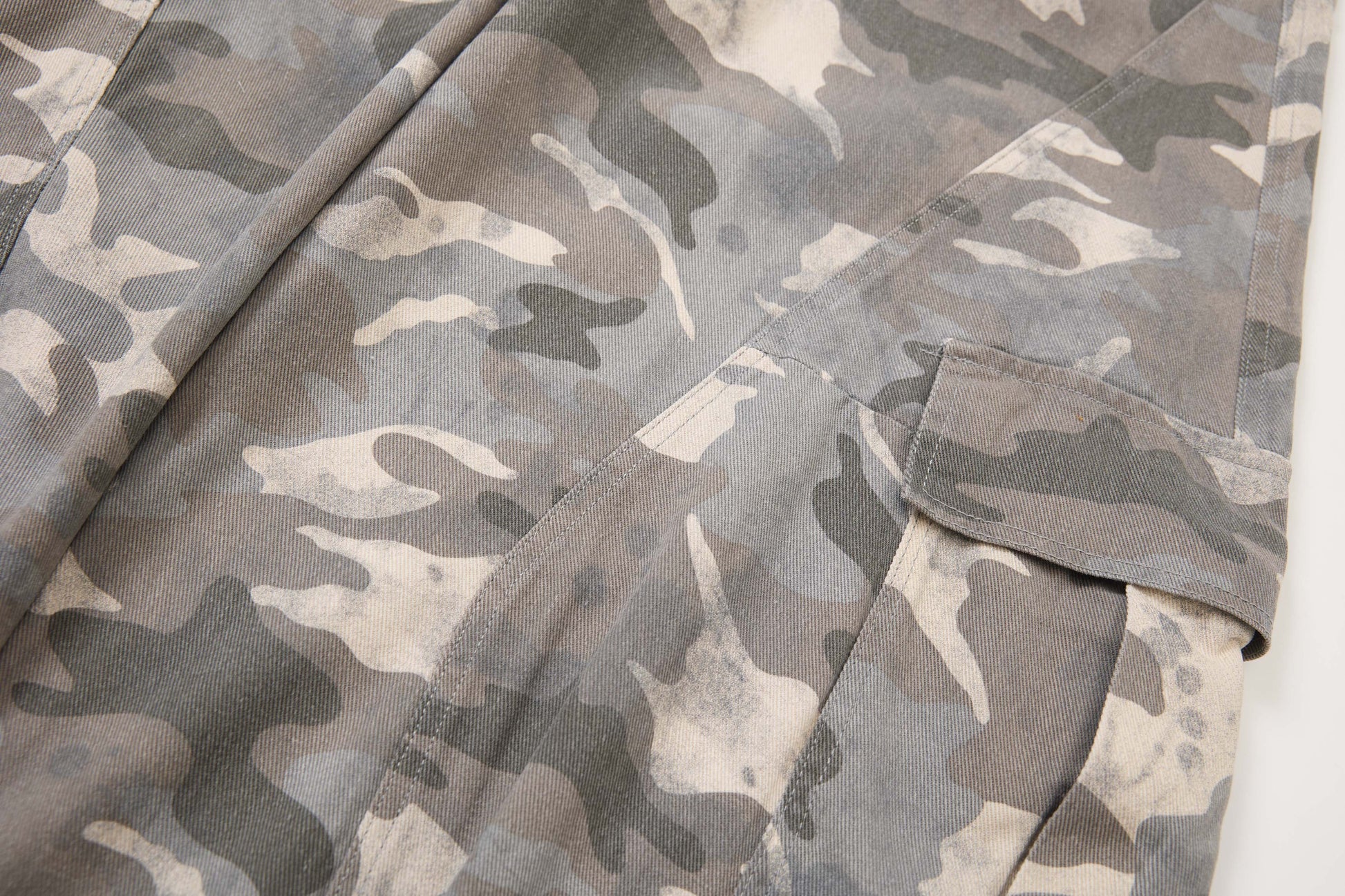 Tactical Camo Baggy Jeans - Gorpcore Utility Streetwear | LuxuryUrbanwear - Luxuryurbanwear