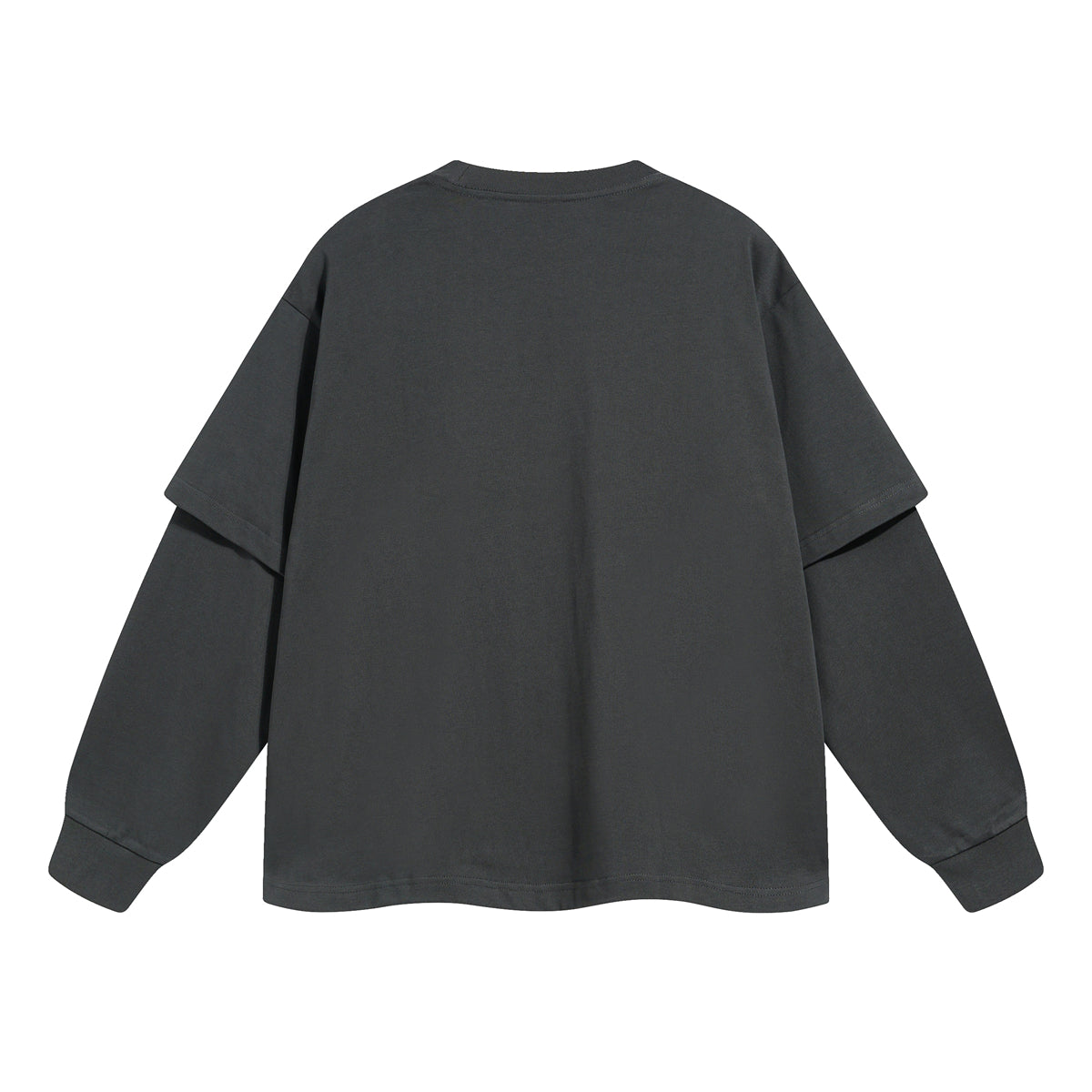 Layered Sleeve Design | Long Sleeve T-Shirt - Luxuryurbanwear