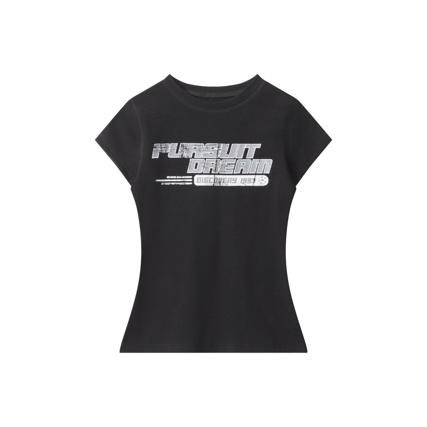 Dream Pursuit | Retro Graphic Slim Tee - Luxuryurbanwear