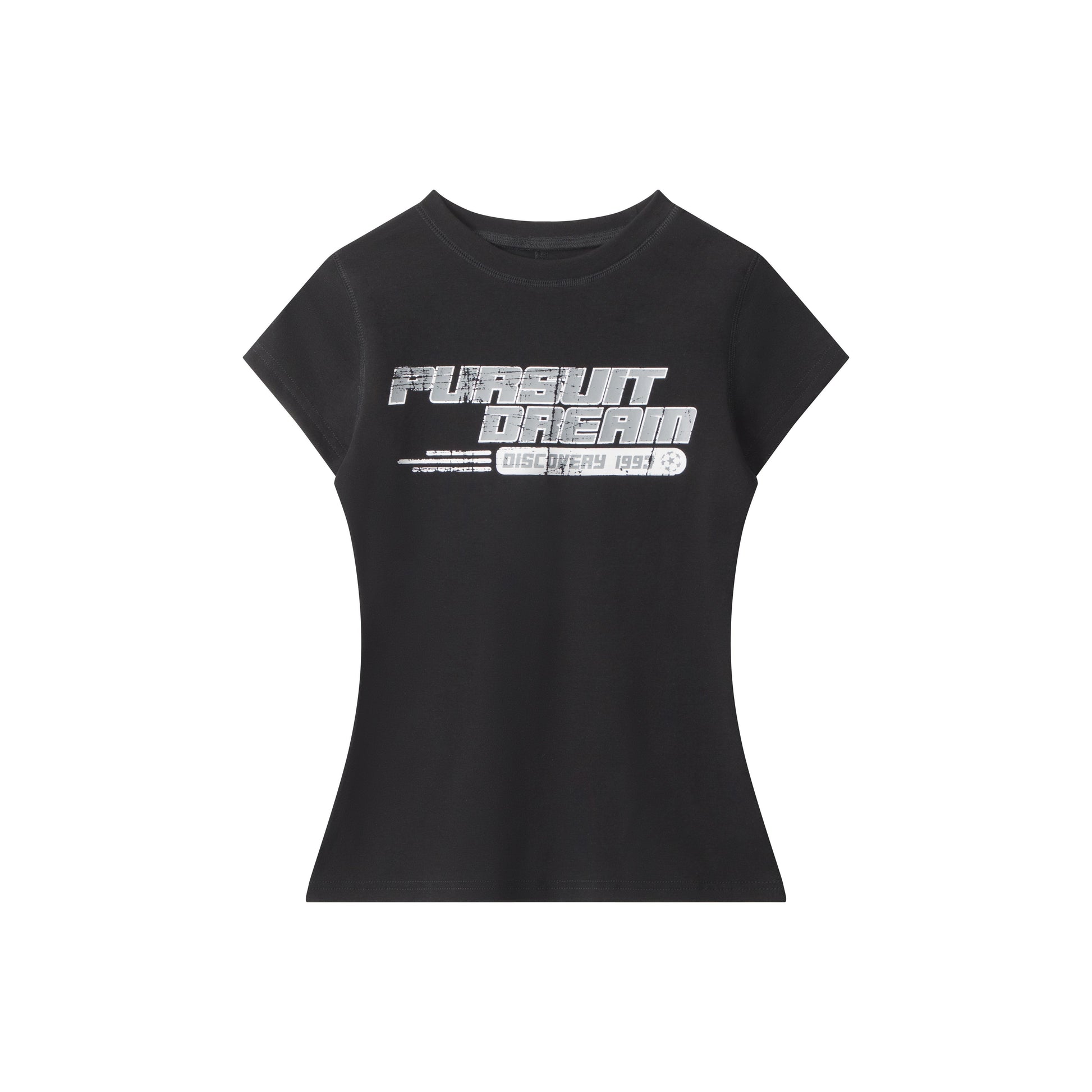 Dream Pursuit | Retro Graphic Slim Tee - Luxuryurbanwear