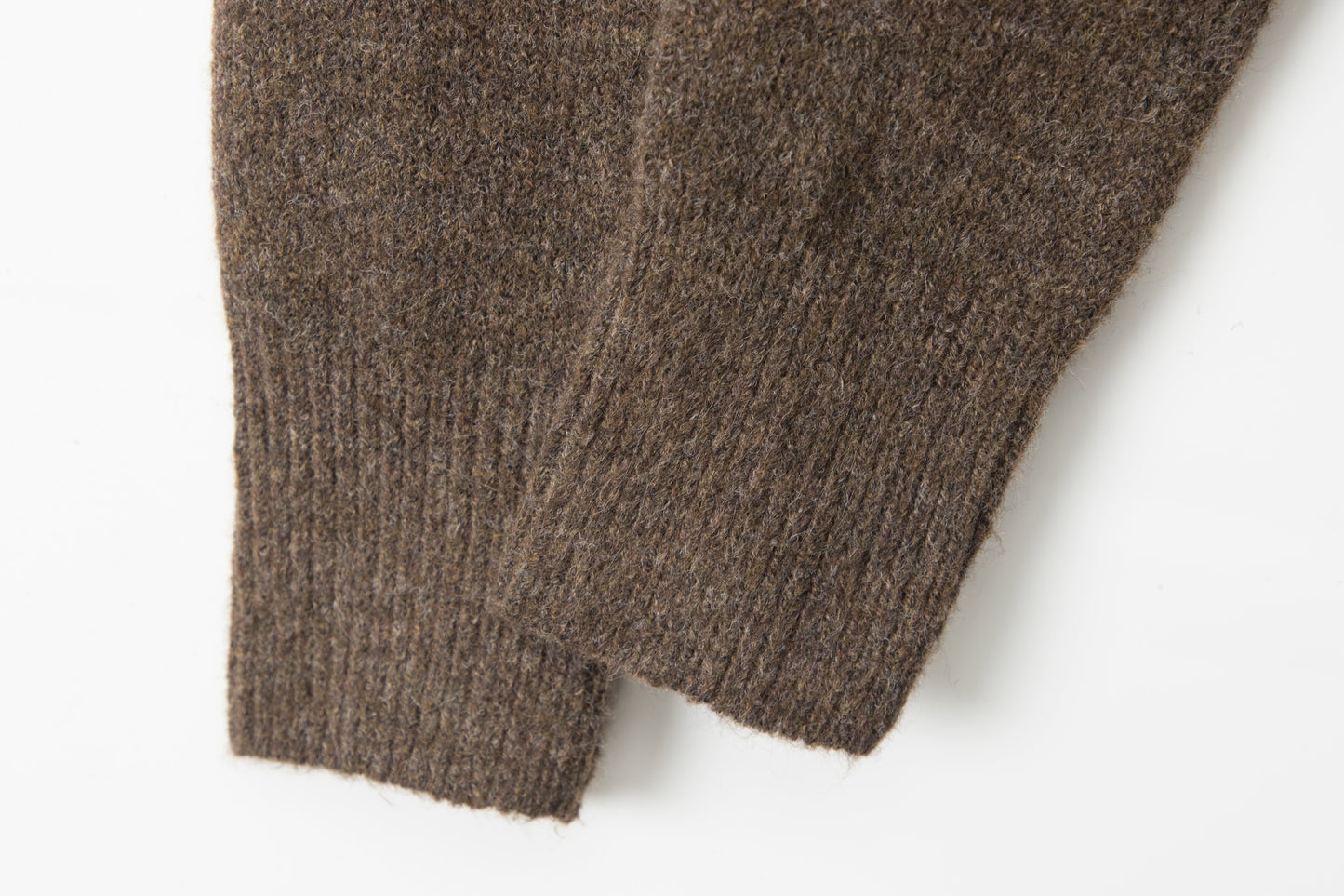Center Cross | Grunge Wool Zip-Up Sweater - Luxuryurbanwear