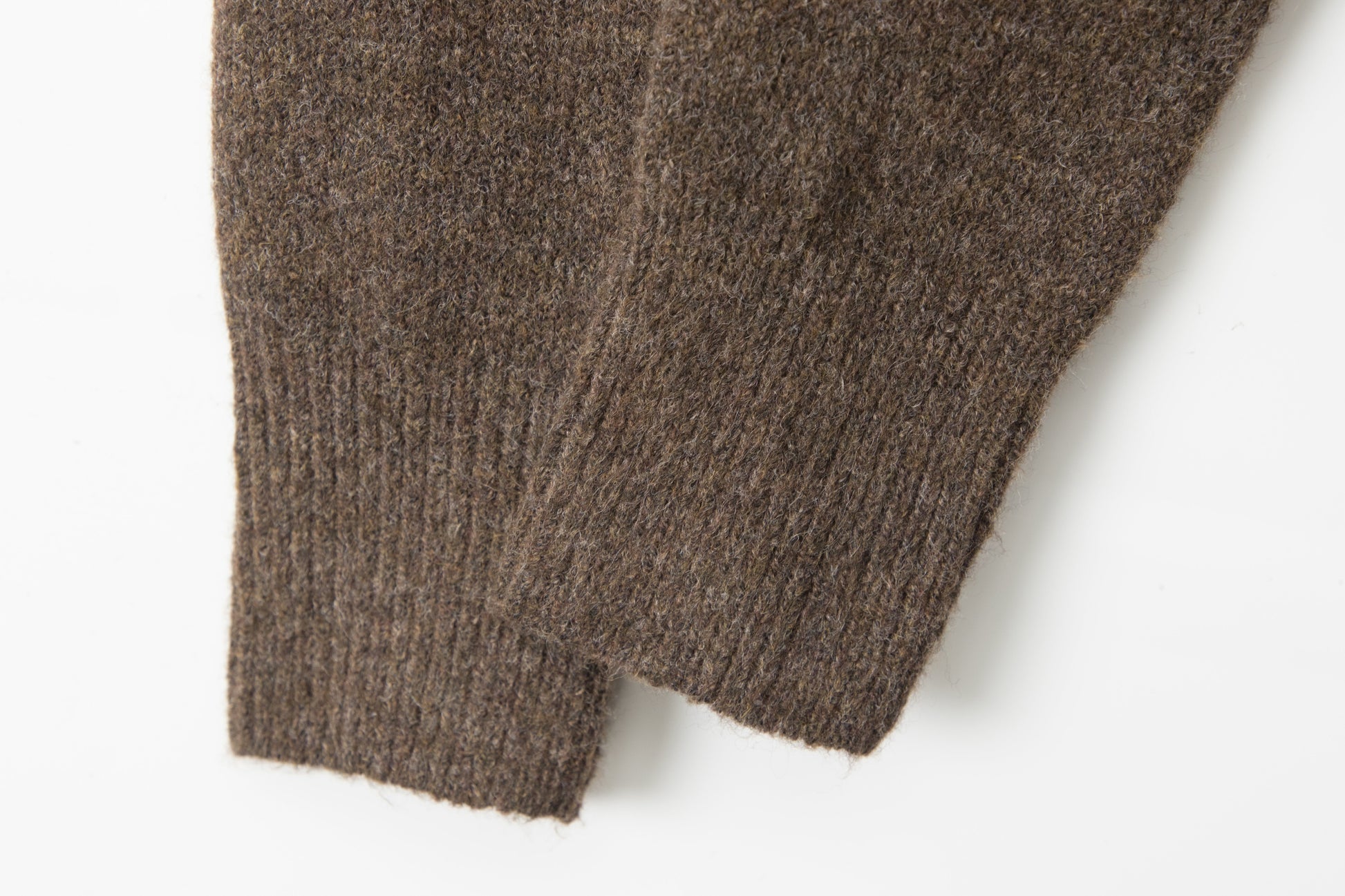 Center Cross | Grunge Wool Zip-Up Sweater - Luxuryurbanwear