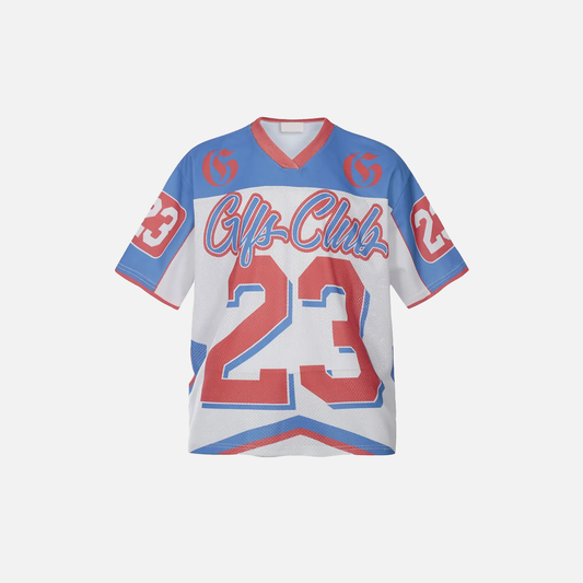 Oversized Vintage Mesh Jersey Graphic Sport T-Shirt - Luxuryurbanwear