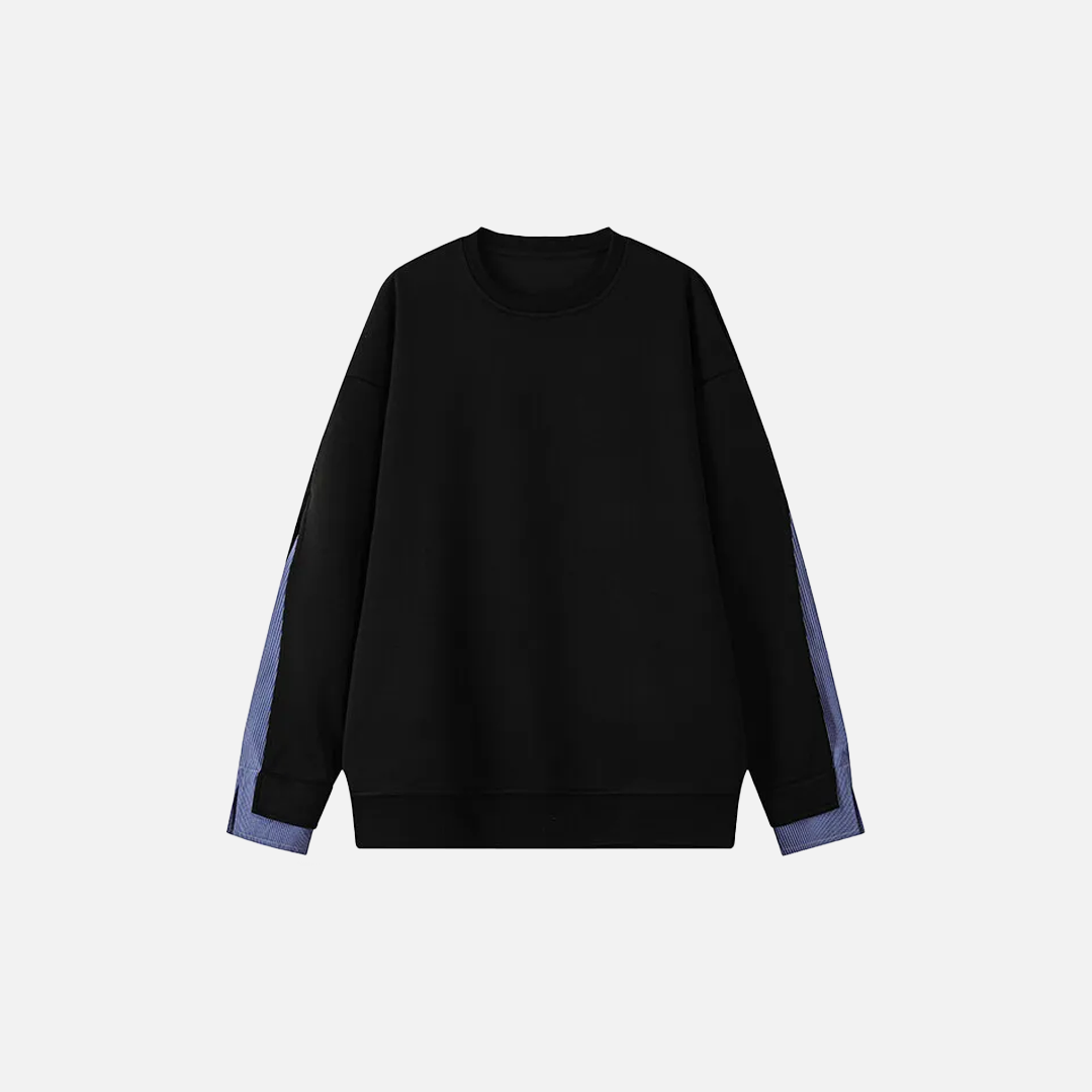 Insulated Korean Style Round Neck Sweatshirt - Luxuryurbanwear