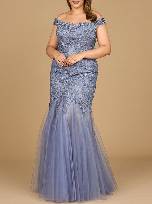 Off Shoulder Mermaid Gown