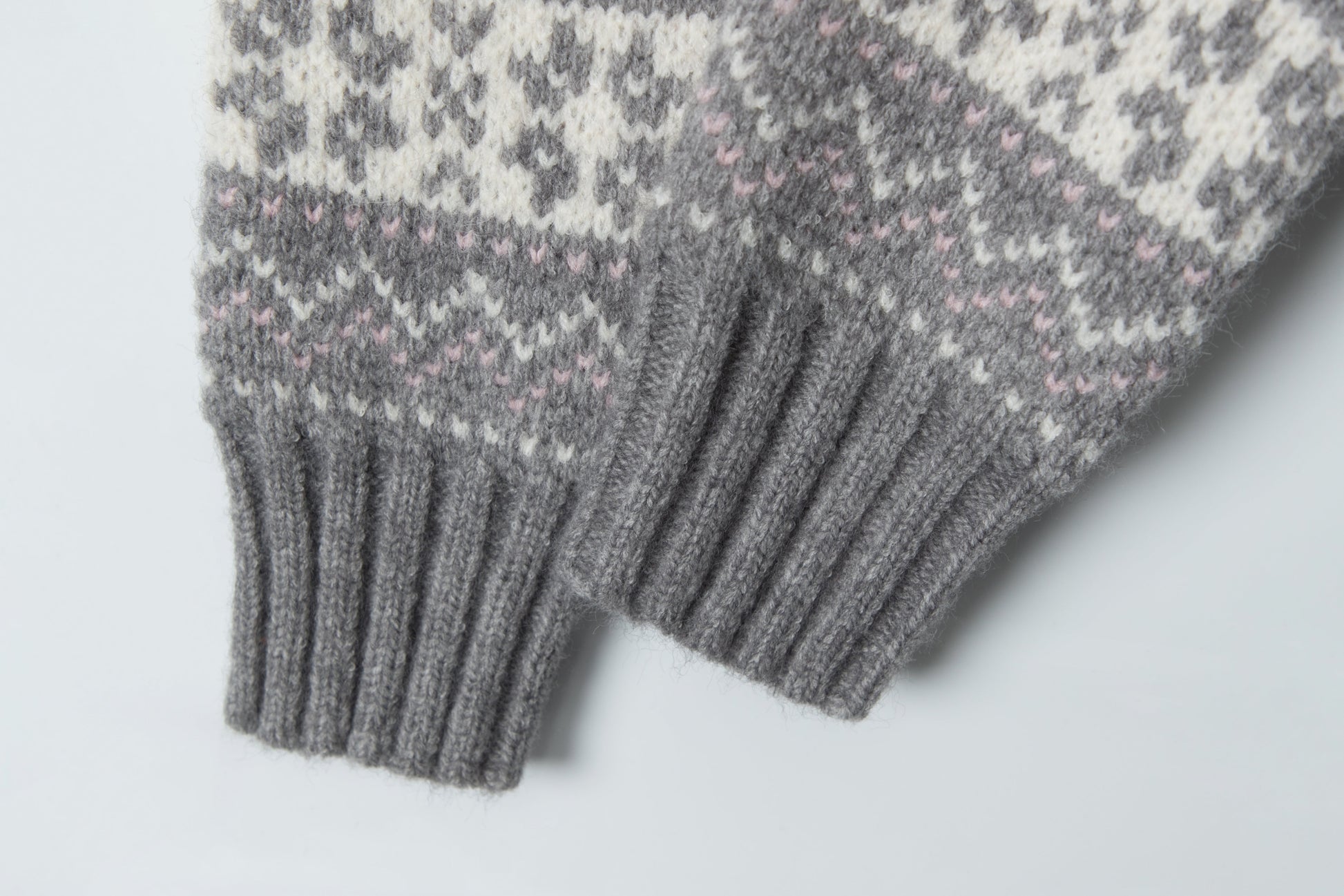 Kitten Knit | Fair Isle Cropped Sweater - Luxuryurbanwear
