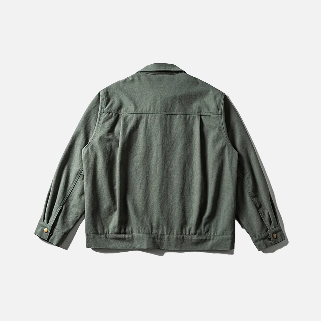 Vintage Loose Casual Autumn Motorcycle Jacket - Luxuryurbanwear