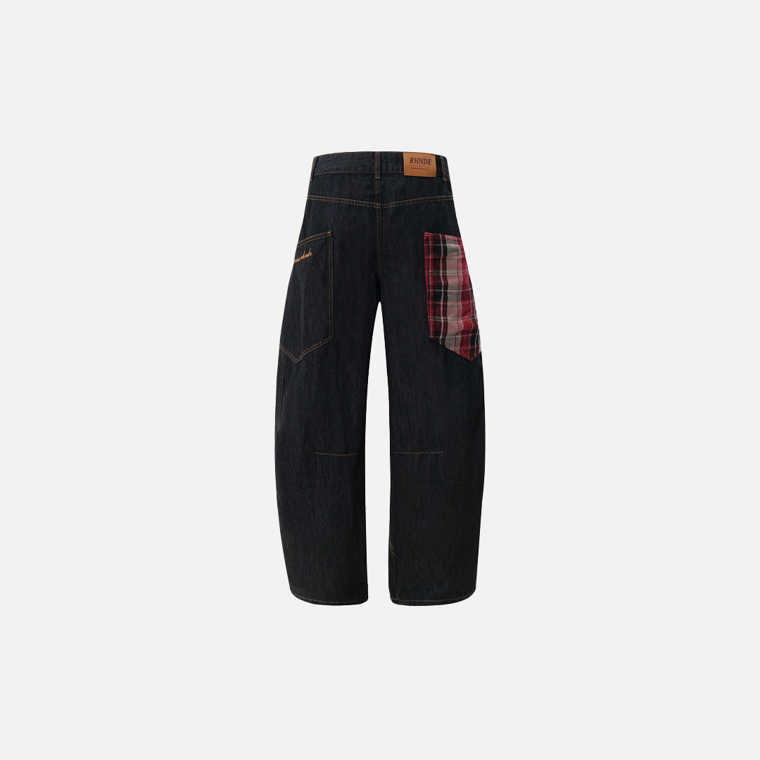 Y2K Unique Split Design Straight Leg Cargo Jeans - Luxuryurbanwear