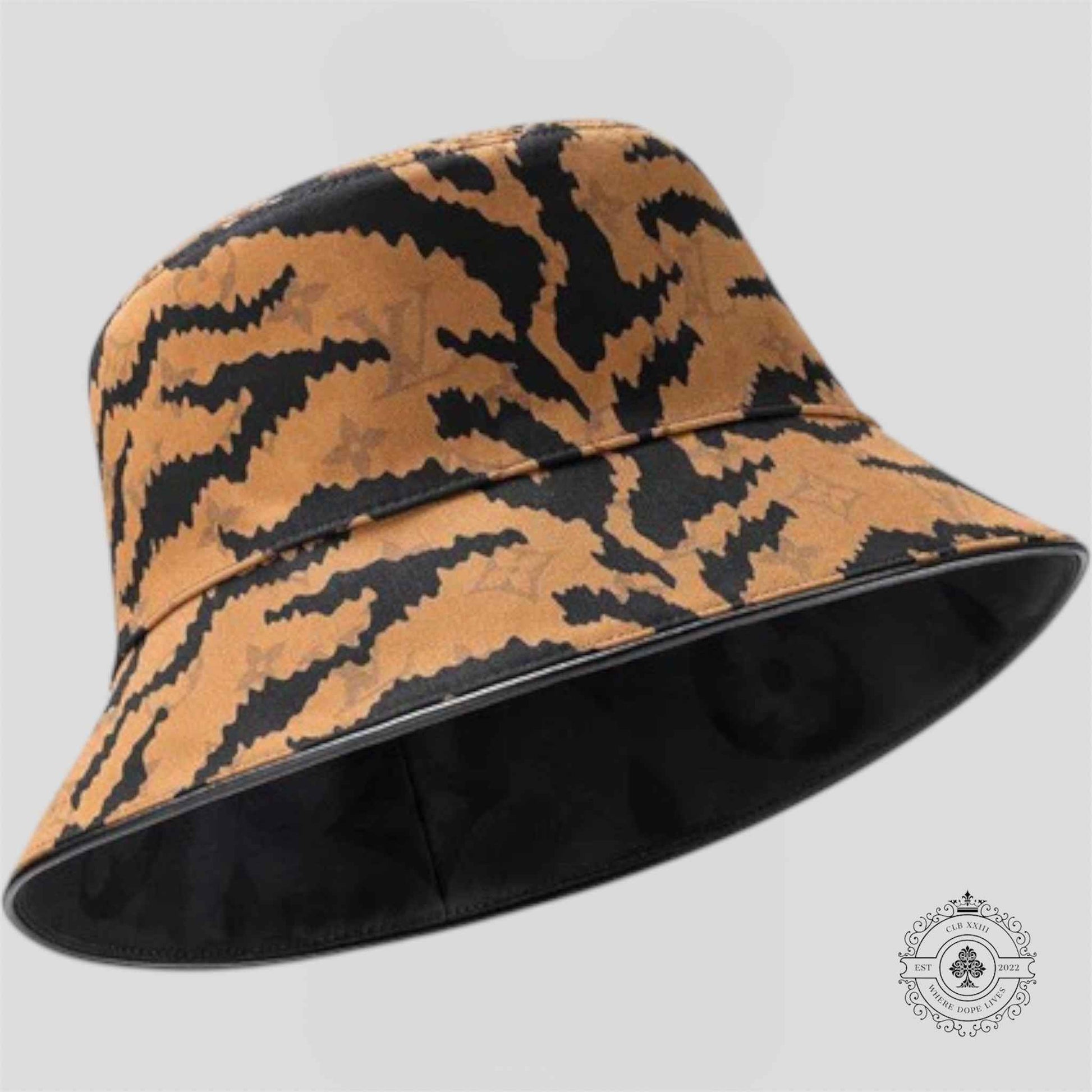 Louis Vuitton Tigergram Reversible Bucket Hat