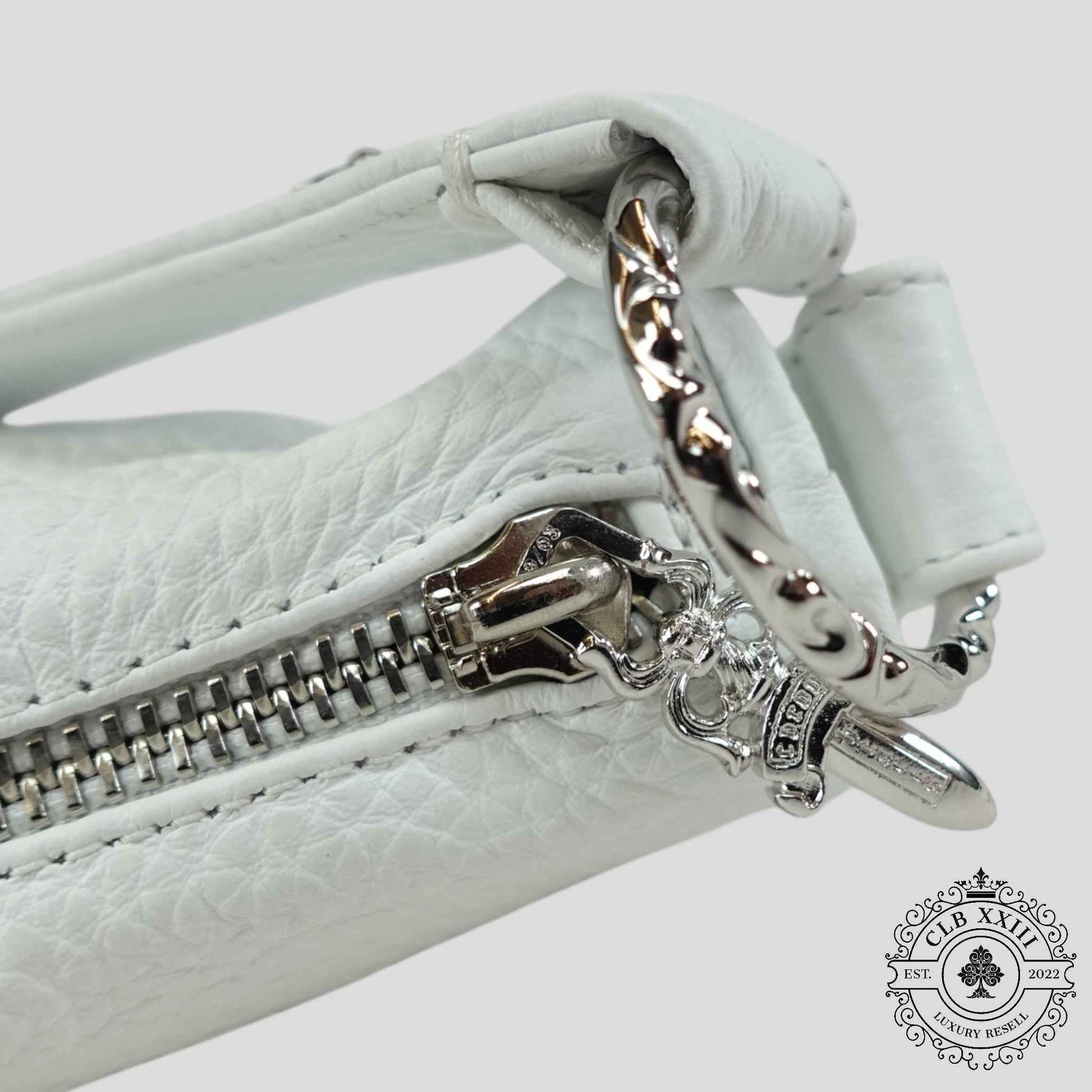 Chrome Hearts Chicken Nugget Bag in White