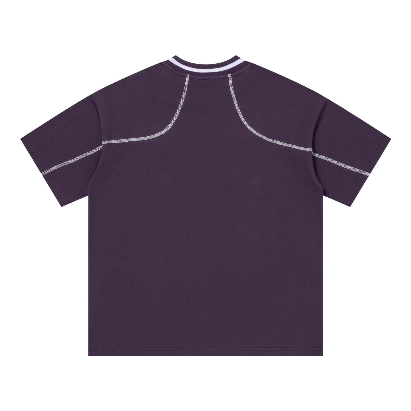 Letter printed short sleeved shirt