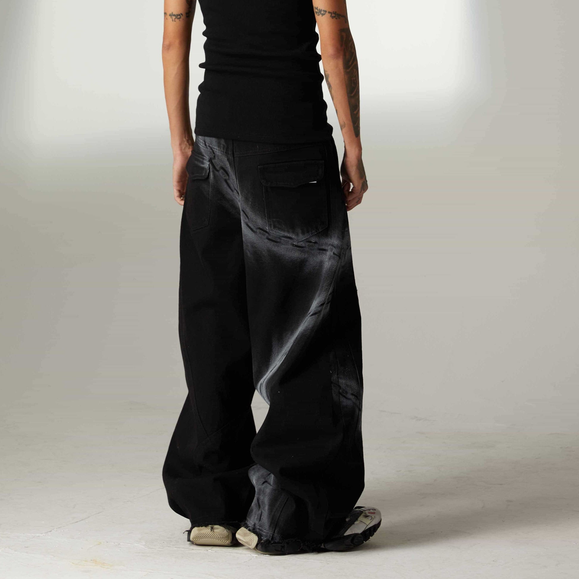 Chain Print | Baggy Jeans - Luxuryurbanwear