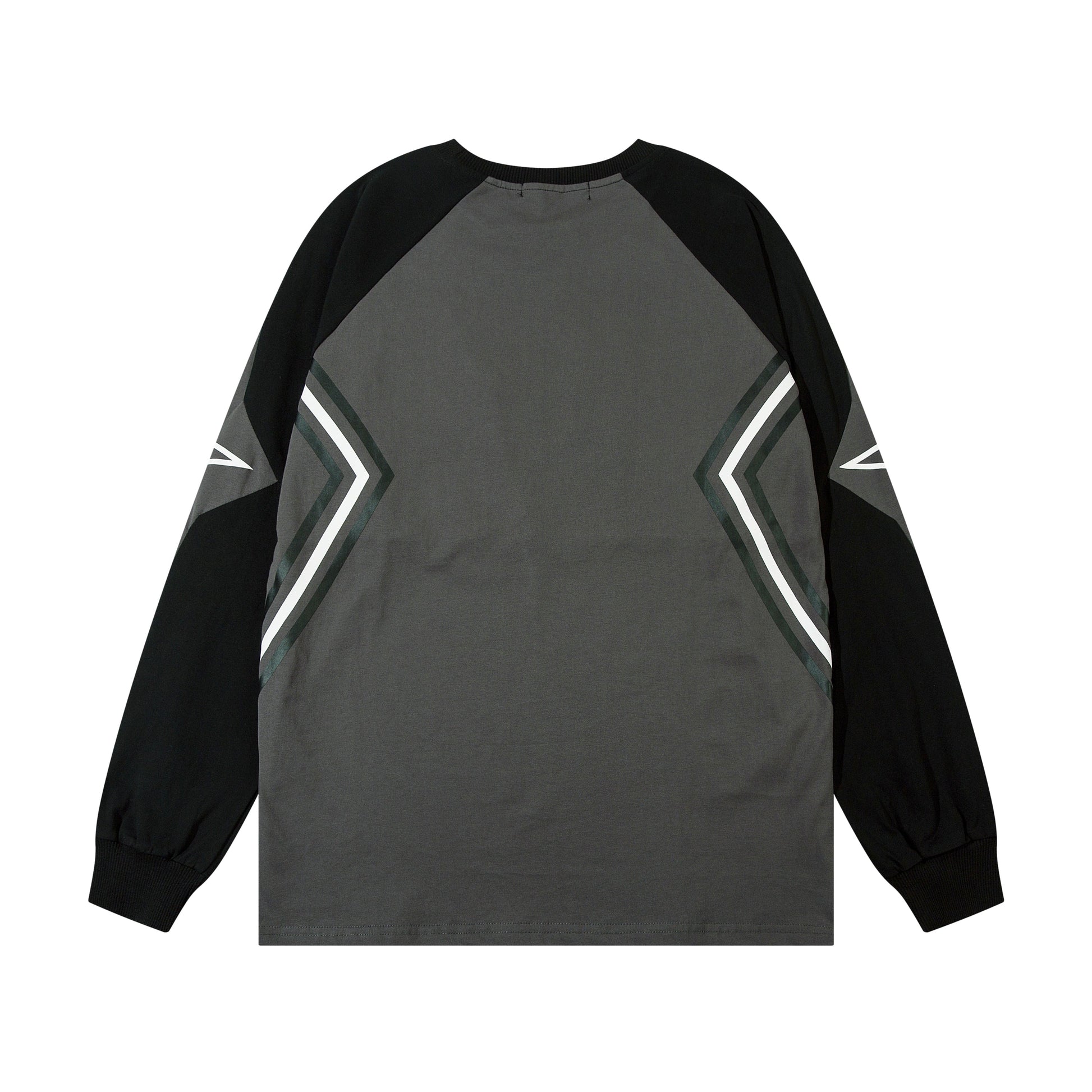 Star Panel Contrast | Patchwork Sweatshirt - Luxuryurbanwear