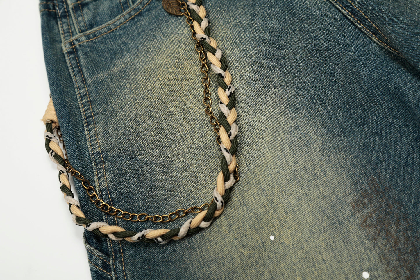 Midnight Fade | Oversized Vintage Wash Jeans - Luxuryurbanwear