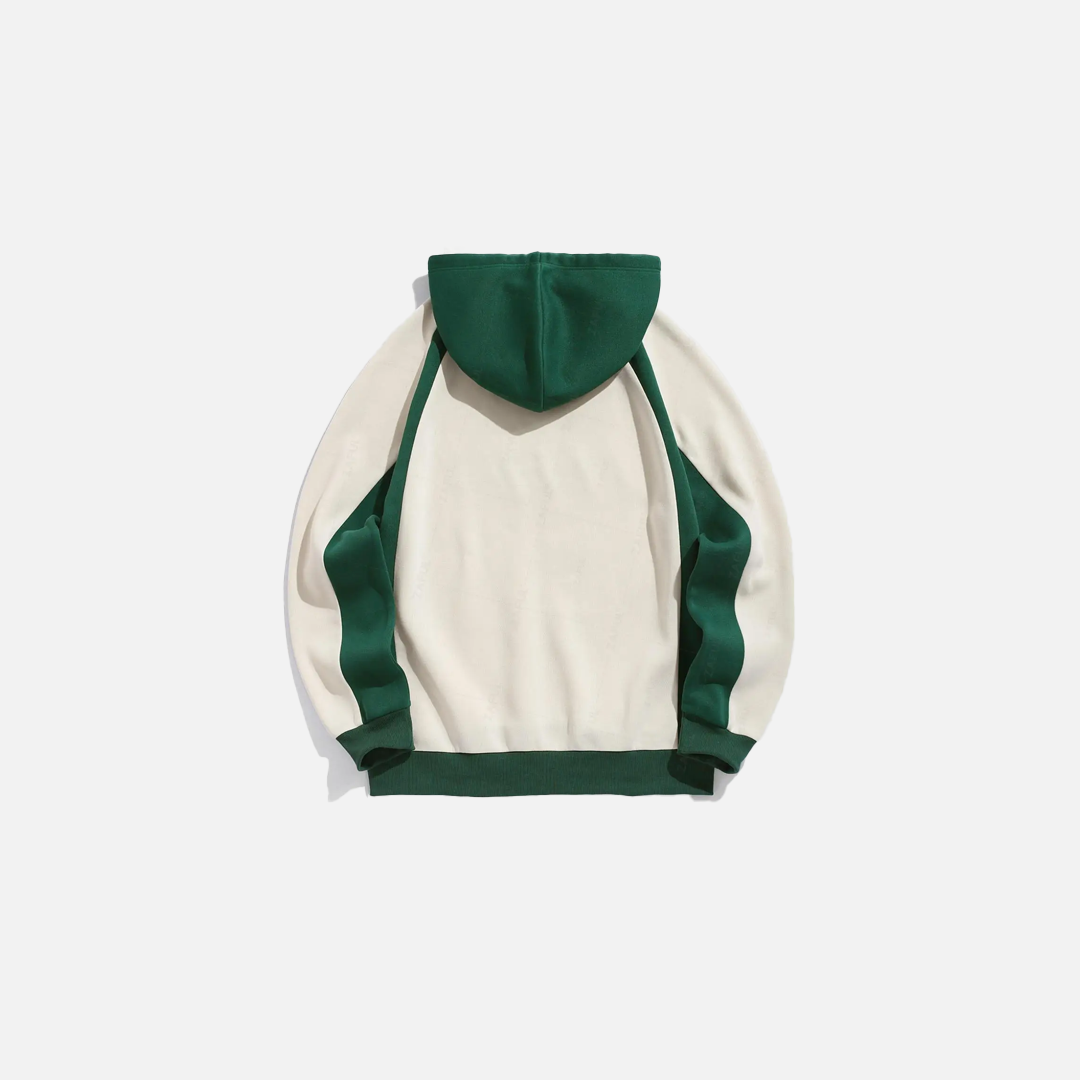 Cozy Letter Pattern Fleece Lined Hoodie - Luxuryurbanwear