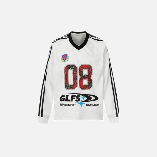 Y2K Grunge Graphic Printed Long Sleeve Sport T-Shirt - Luxuryurbanwear