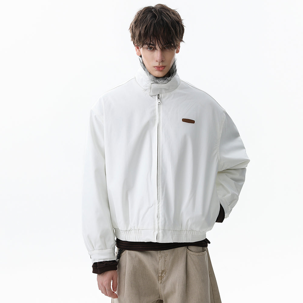 Warm Minimalist | Fleece-Lined Jacket - Luxuryurbanwear