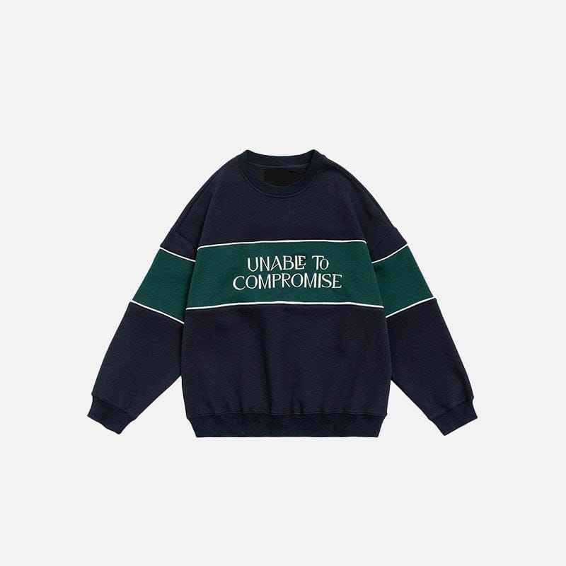 Sweat Loose Embroidered