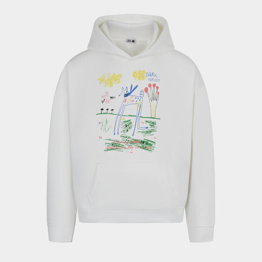 Abstract Animal Print Graffiti Hoodie - Street Art Aesthetic | LuxuryUrbanwear - Luxuryurbanwear