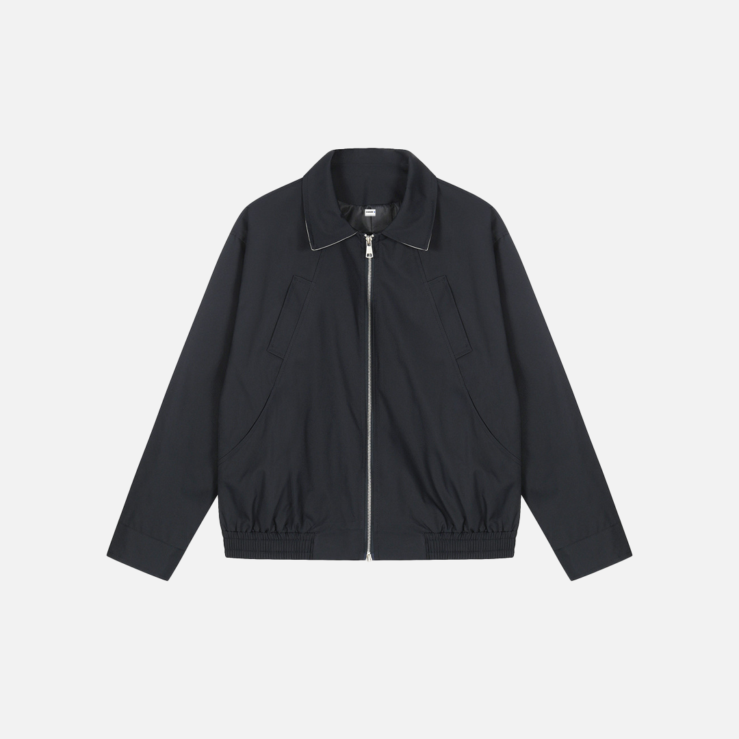 Versatile Stylish Minimalist Black Street Jacket - Luxuryurbanwear
