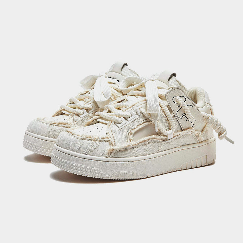 Elevate | Thick Sole Sneakers - Luxuryurbanwear