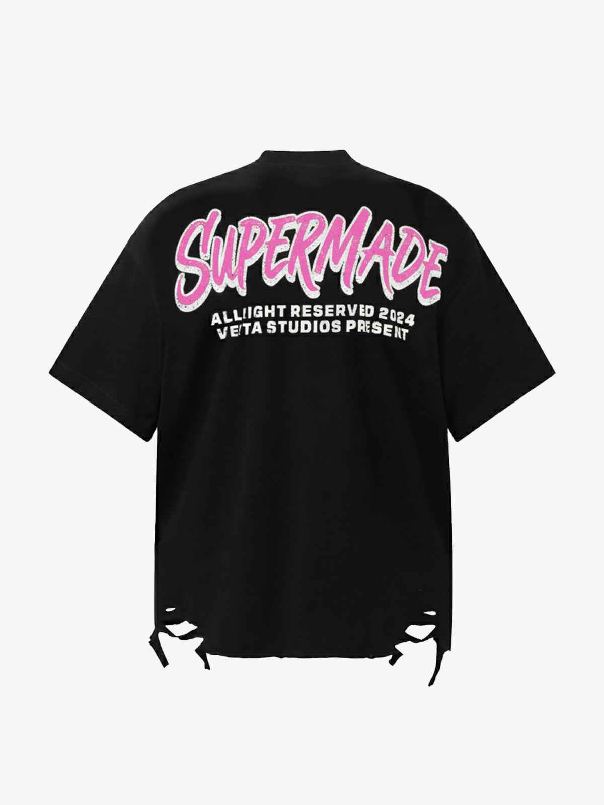 Retro Letter Graphic T-Shirt