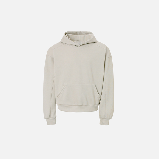 Y2K Cozy Minimalist Solid Oversized Hoodie - Luxuryurbanwear
