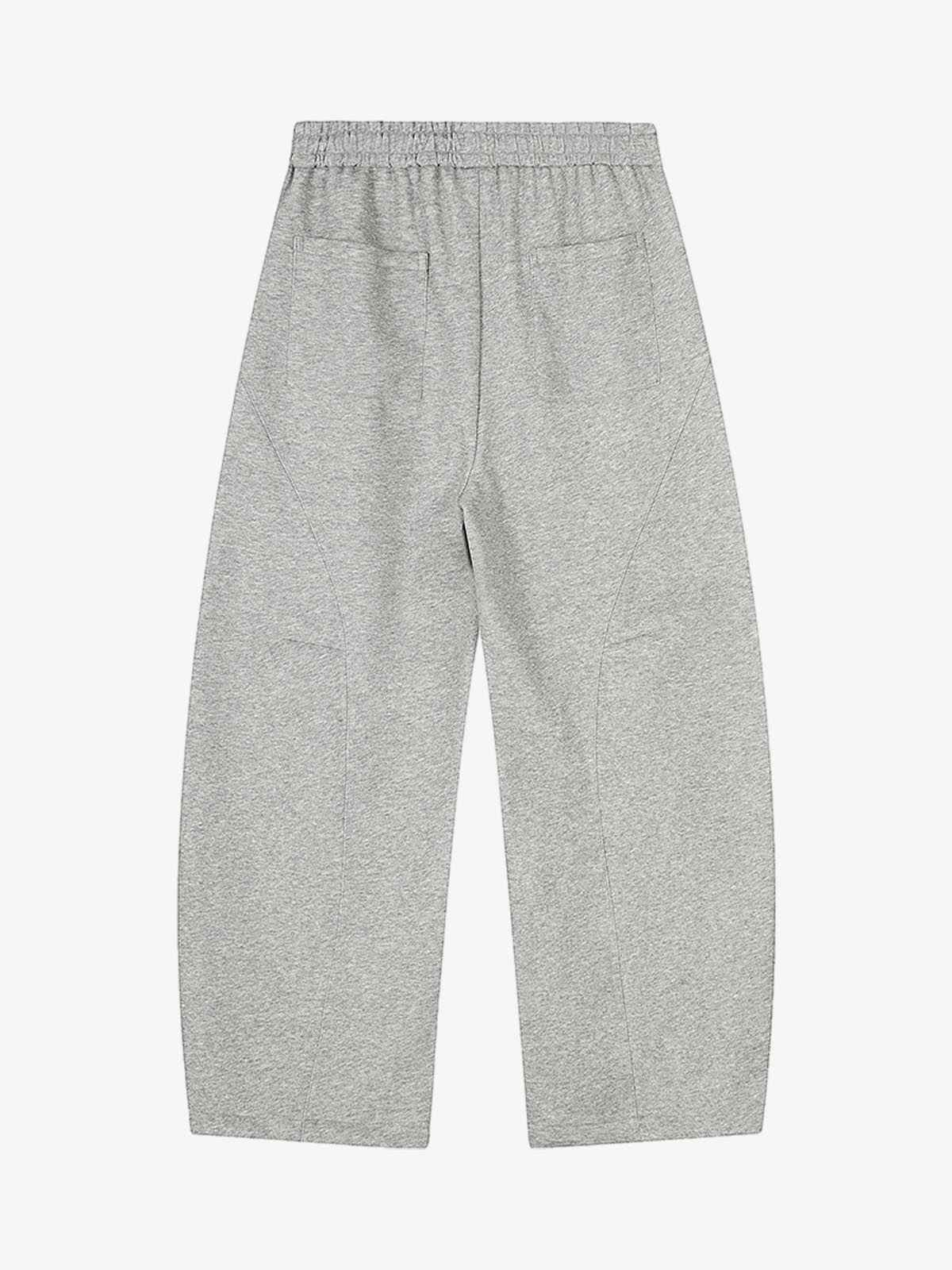 Riveted Pleated Drawstring Barrel Pants