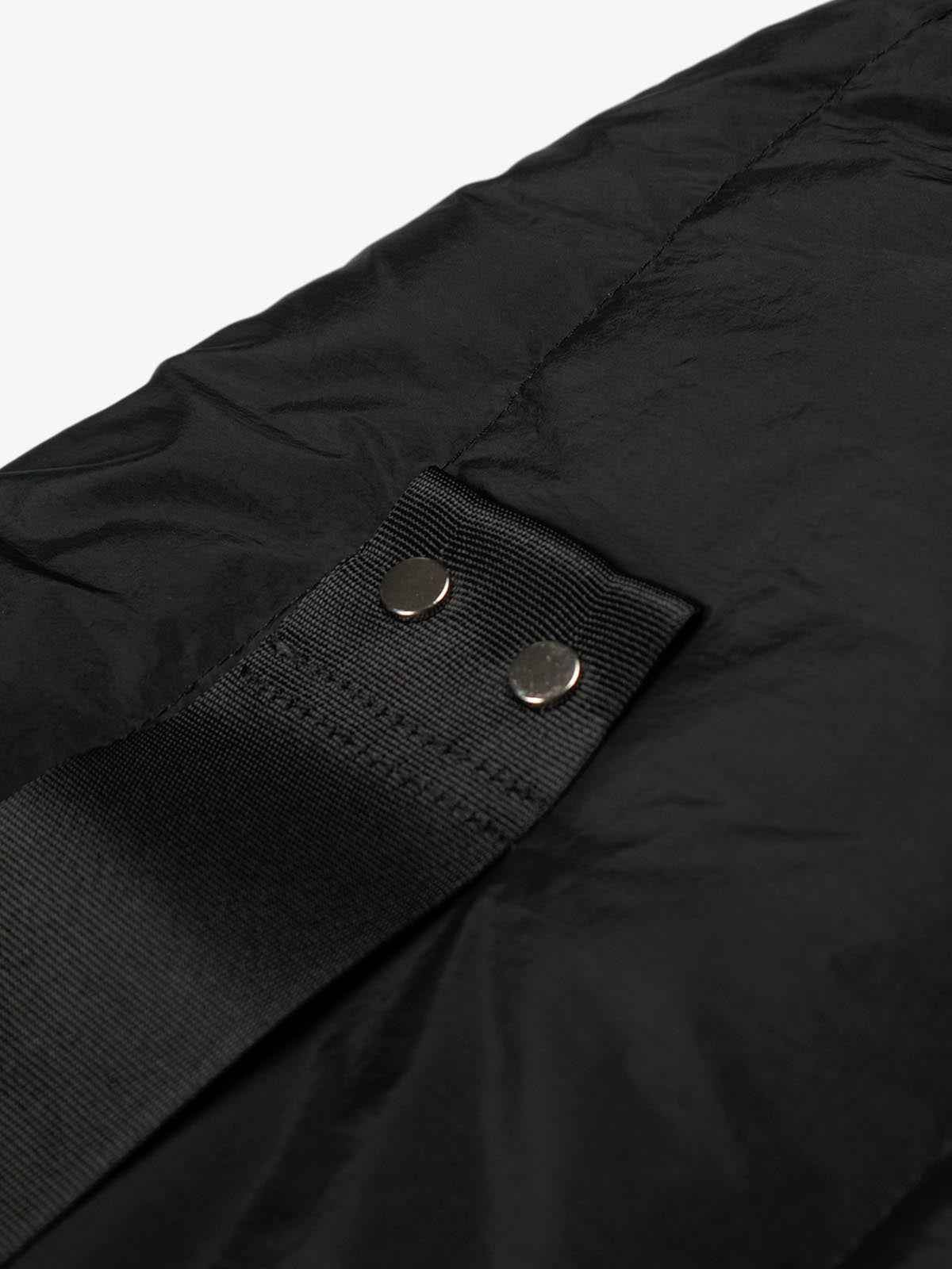 Vintage Asymmetric Zip High-Neck Puffer Jacket