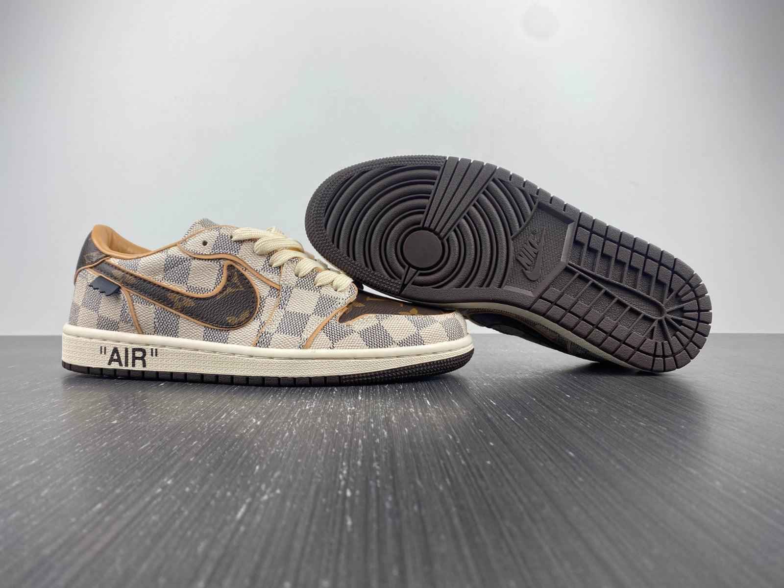 Custom Air Force 1 Monogram Low Surgeon Los Angeles Wolvess