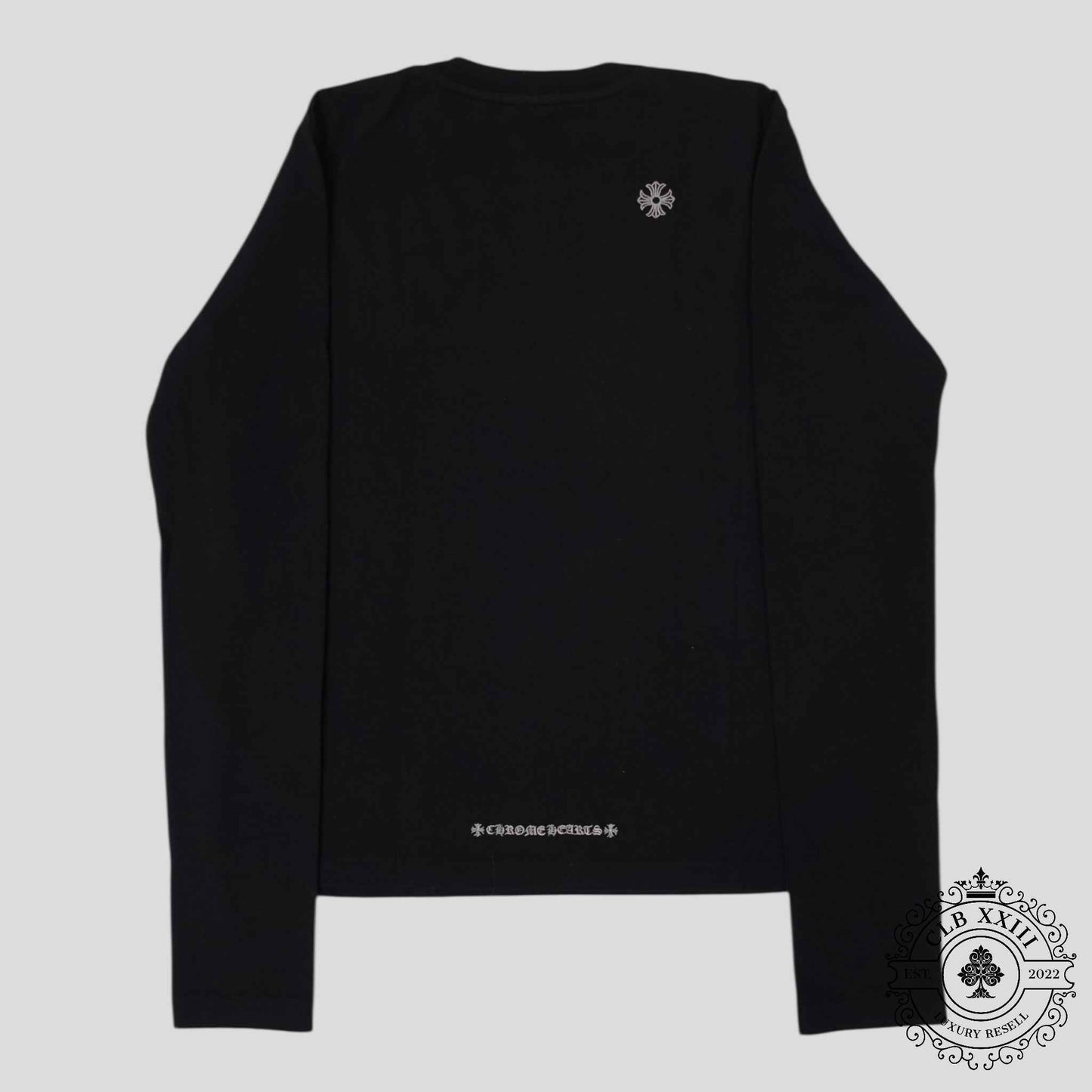 Chrome Hearts Vine Dagger Embroidered Women's Long Sleeve