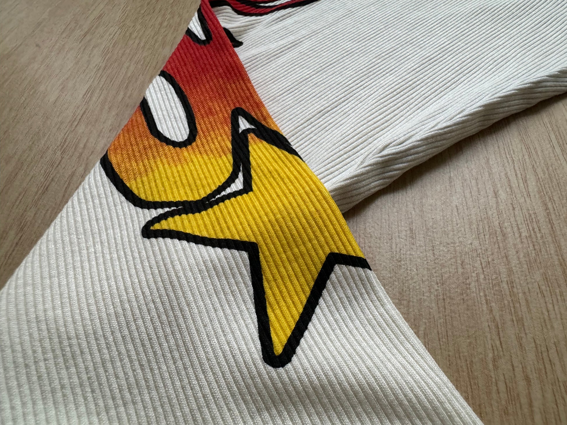 Vintage Flame Letter | Contrast Sweatshirt - Luxuryurbanwear