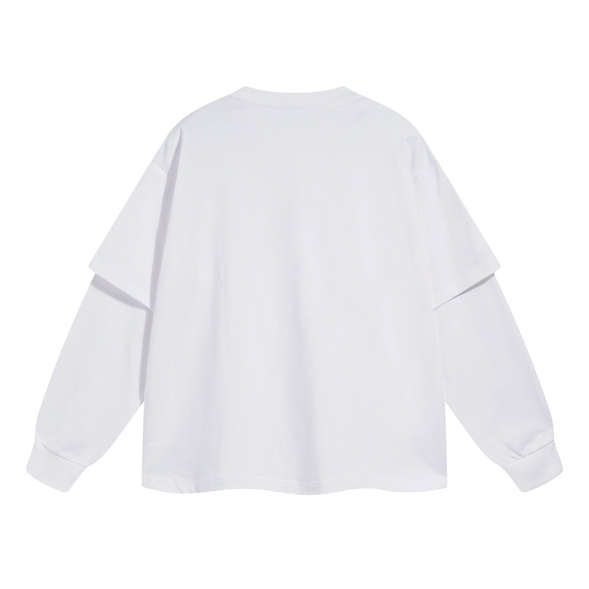 Layered Sleeve Design | Long Sleeve T-Shirt - Luxuryurbanwear