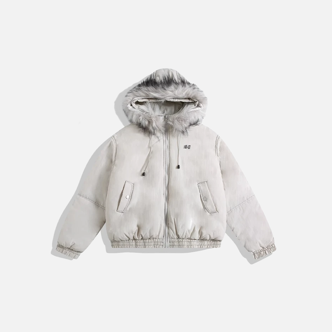 Y2K Versatile Thick Padded Parka Hodded Jacket - Luxuryurbanwear