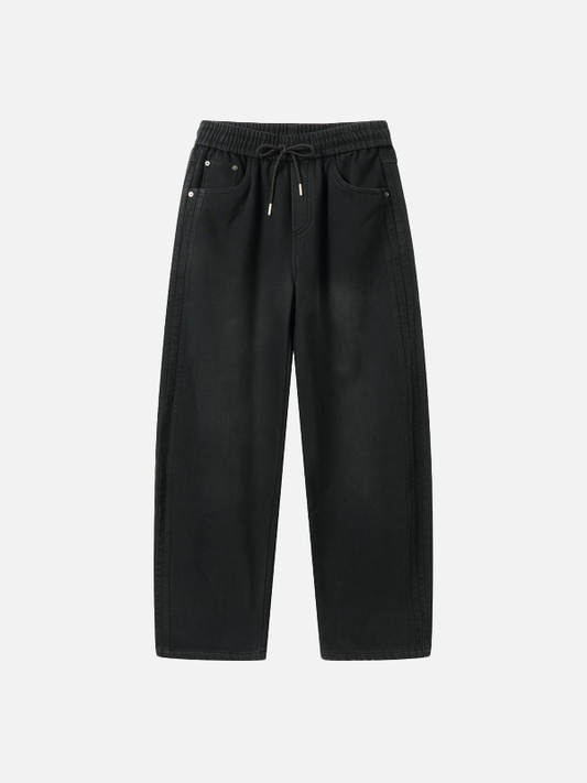 Trendy American Style Fleece-Lined Jogger - Luxuryurbanwear