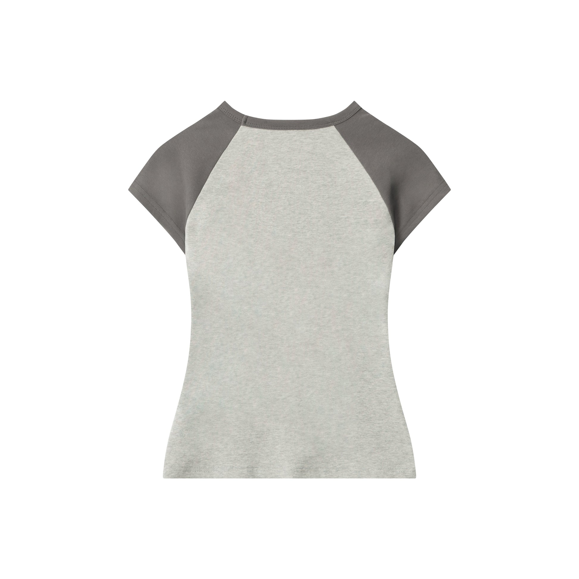 Grunge Cross | Fitted Graphic Raglan Tee - Luxuryurbanwear