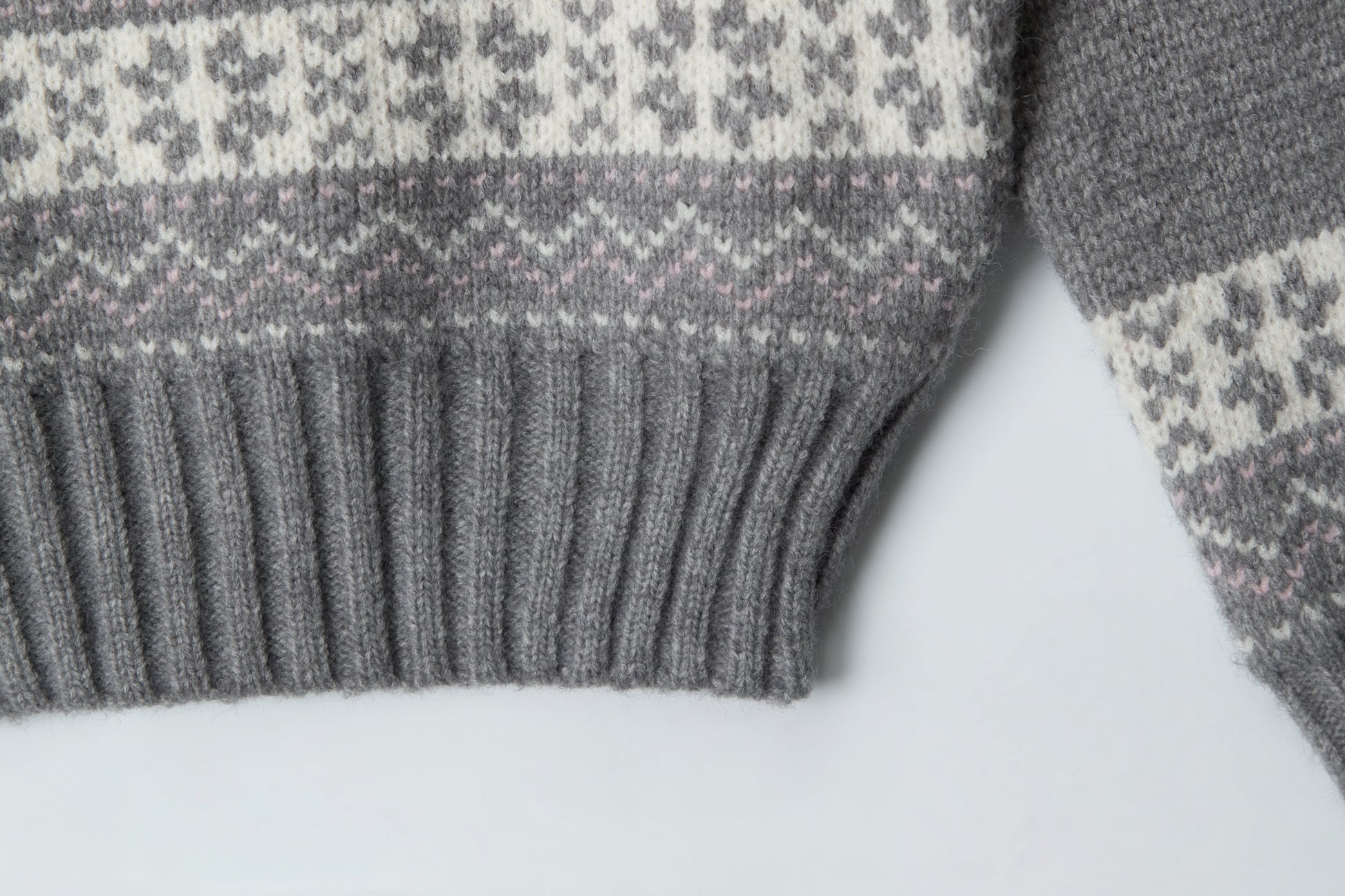 Kitten Knit | Fair Isle Cropped Sweater - Luxuryurbanwear
