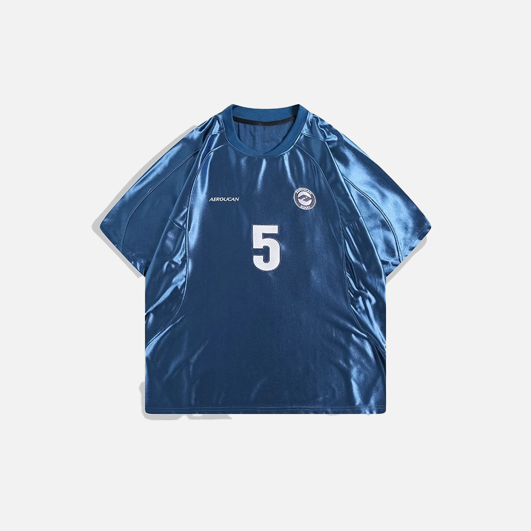 Hydrangea Hip Hop Street Jersey T-Shirt - Luxuryurbanwear