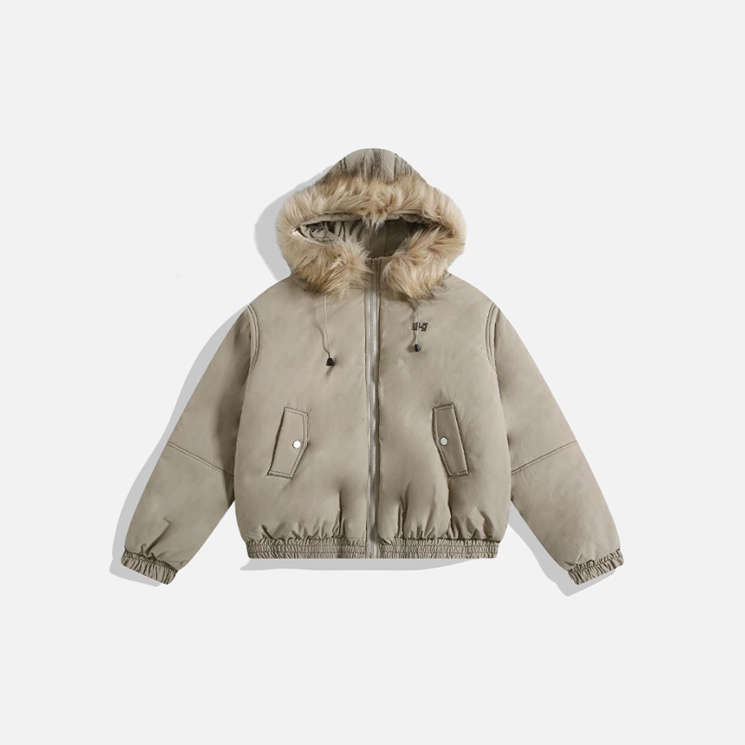 Y2K Versatile Thick Padded Parka Hodded Jacket - Luxuryurbanwear