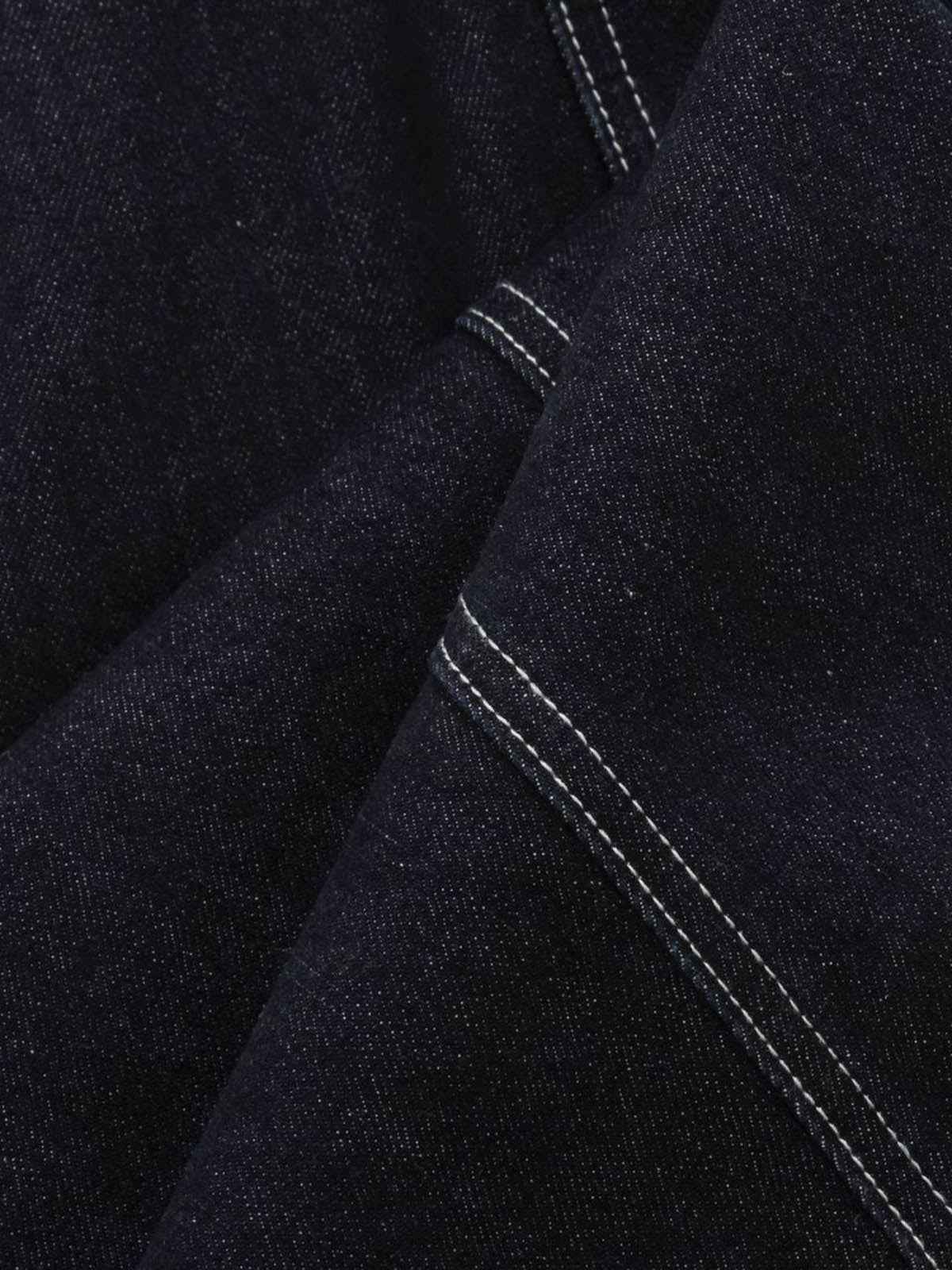 Vintage Topstitched Scimitar Jeans
