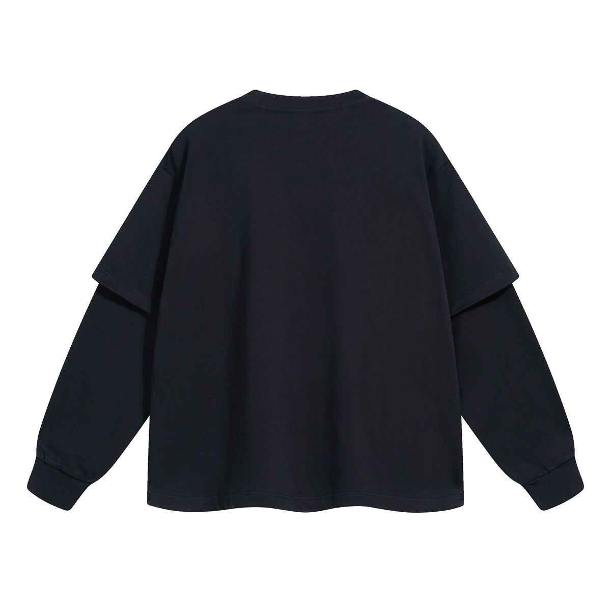 Layered Sleeve Design | Long Sleeve T-Shirt - Luxuryurbanwear