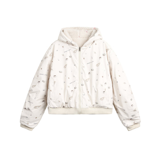 Puppy Love | Fleece Hoodie with Dog Patch - Luxuryurbanwear