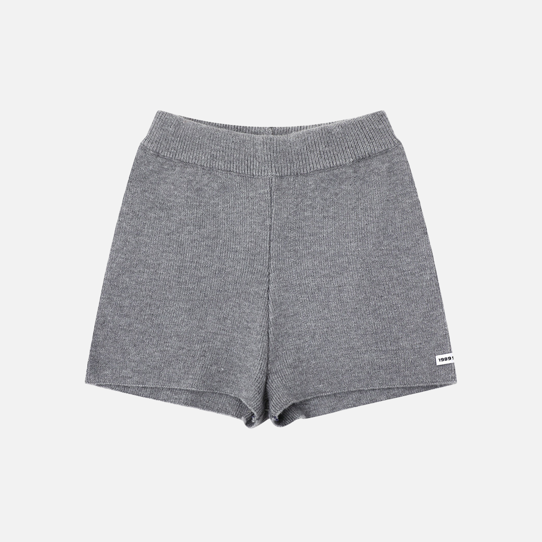 Retro Cozy Knit Hooded Sweatshirt & Short - Luxuryurbanwear