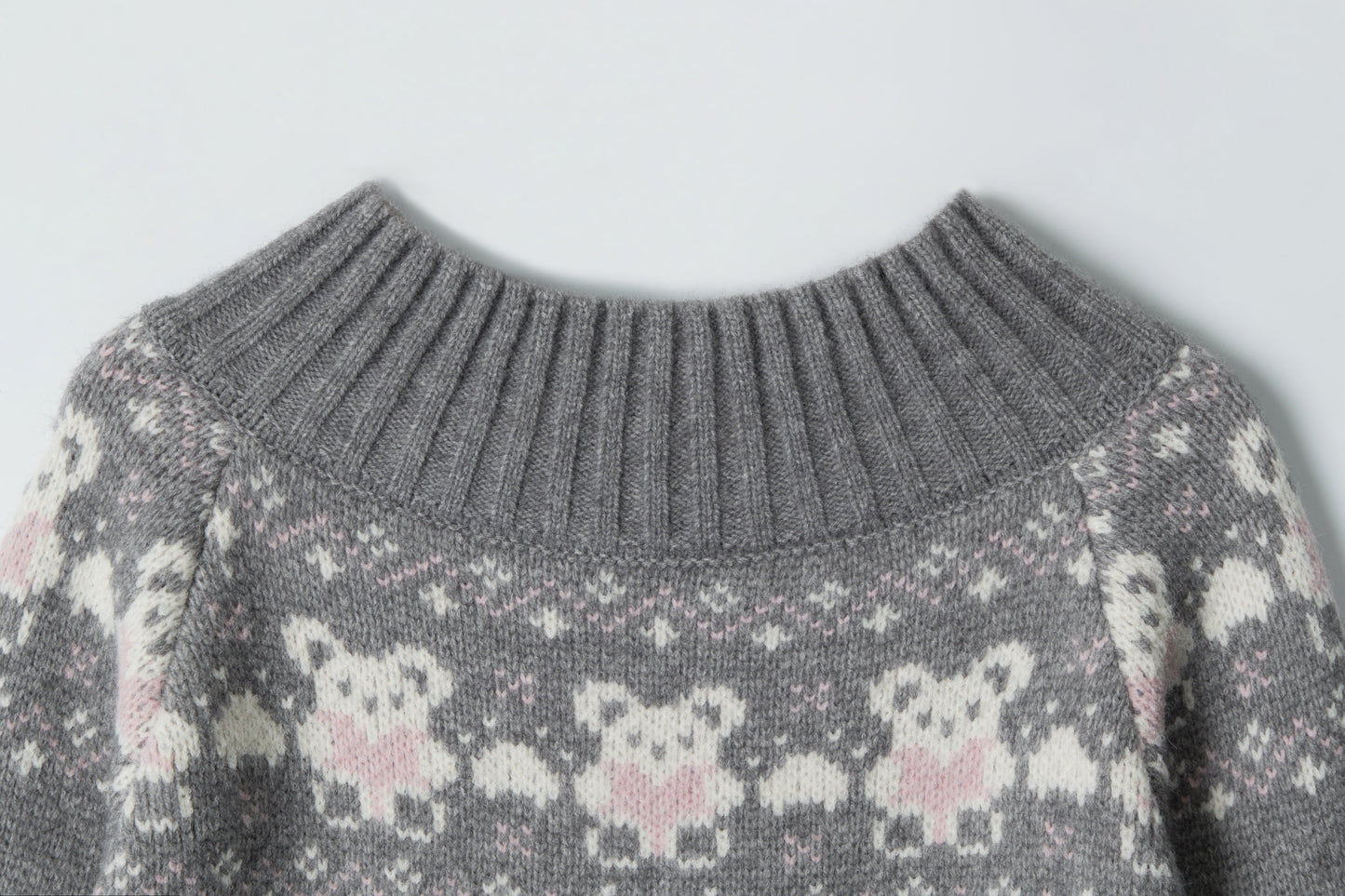 Kitten Knit | Fair Isle Cropped Sweater - Luxuryurbanwear