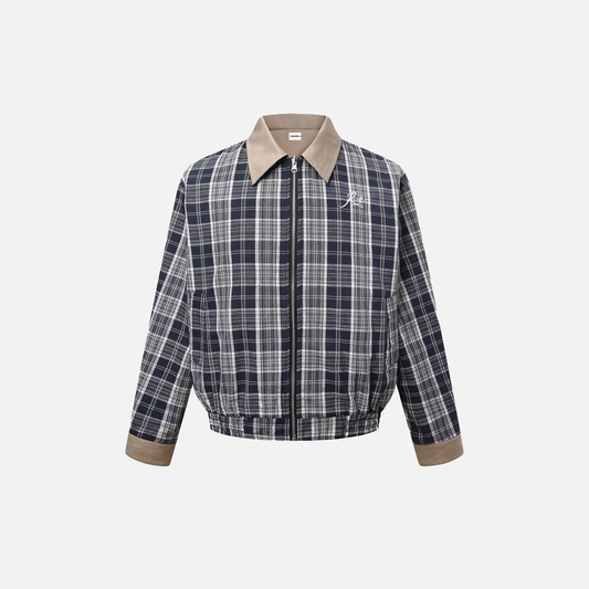 Figure-Flattering Spring Versatile Plaid Jacket - Luxuryurbanwear