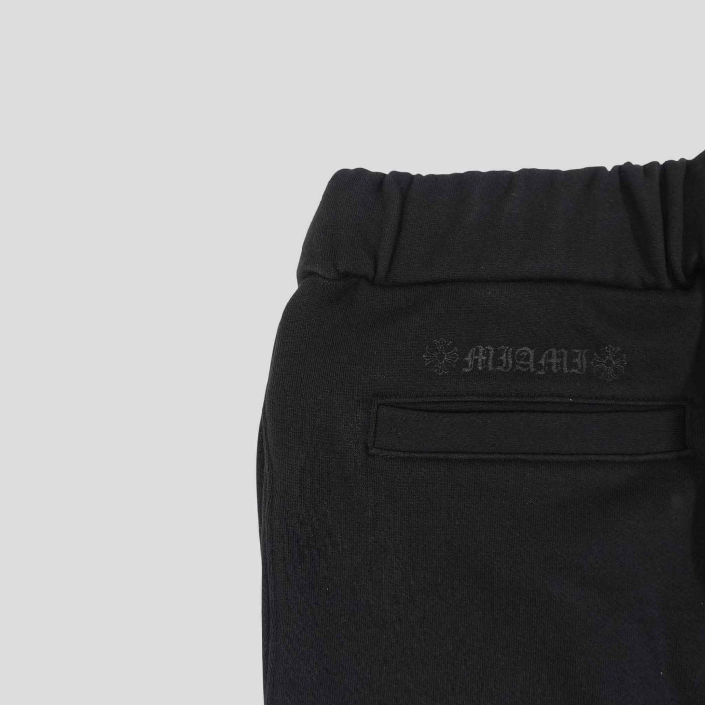 Chrome Hearts Triple Black Miami Exclusive Sweatpants