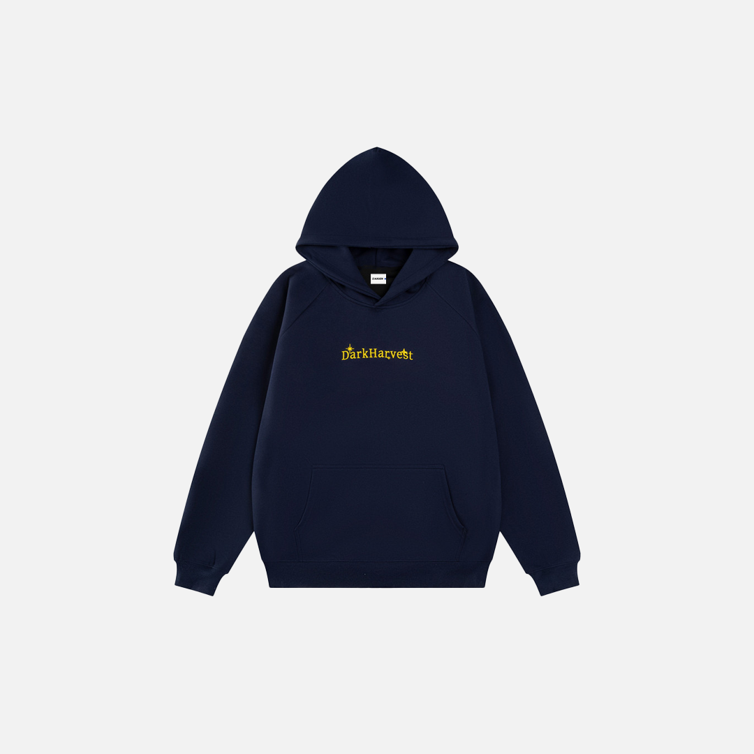 Y2K Breathable Retro Logo Print Casual Hoodie - Luxuryurbanwear