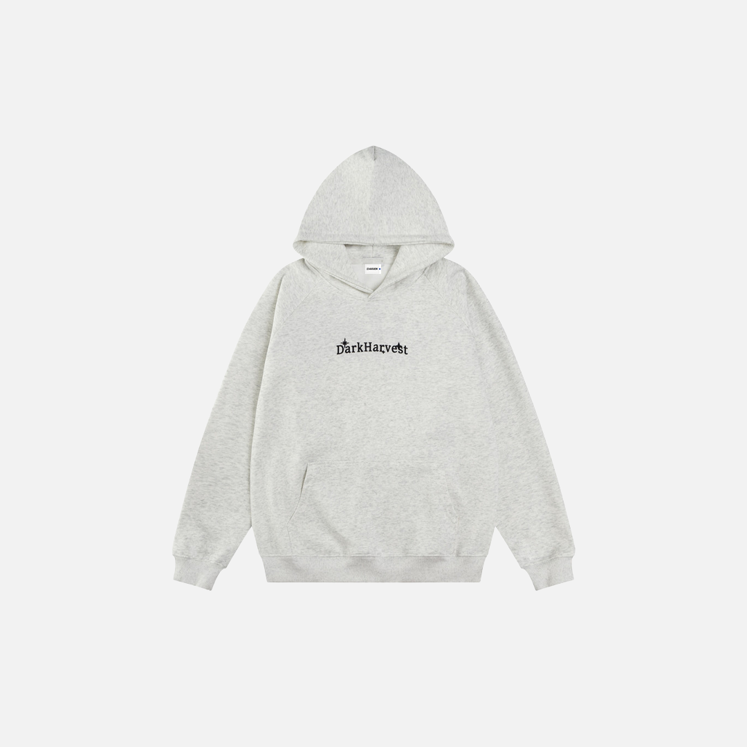 Y2K Breathable Retro Logo Print Casual Hoodie - Luxuryurbanwear
